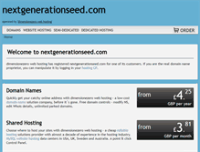 Tablet Screenshot of nextgenerationseed.com